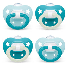 NUK orthodontic pacifier nipple provides gentle soothing like mom