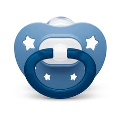 NUK orthodontic pacifier accepted by about 95% of babies.