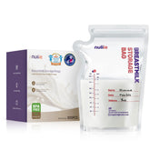 Nuliie breastmilk bags with side spout pour help reduce contamination during transfer