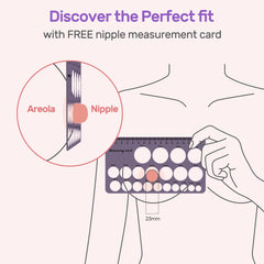 Nuliie flange kit packaging opens to reveal size options ready for use