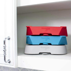 Nummy BOWL dishwasher-safe and stackable for easy cleanup and storage.