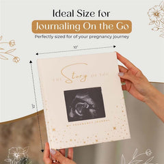 Nuna Paper Co. 128-page maternity journal pages—ample space for milestones and notes.