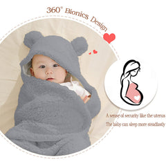 Nunibum swaddle leg positioner close-up emphasizes ergonomic hip alignment