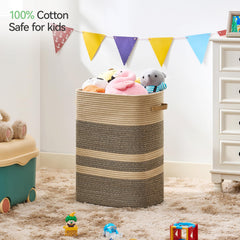 Nunsino woven cotton construction emphasizes breathable storage.