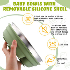 Nuogo toddler forks with soft tips support gentle, safe feeding.