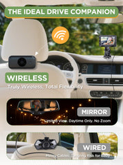 NUOTUN long-lasting battery life supports hours of uninterrupted in-car monitoring.