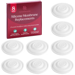 Nurse & Nourish membrane insert packaging for secure seal and efficient milk expression.