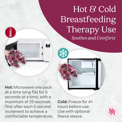 Nurse & Nourish XL pump flange wrap demonstrates improved pumping convenience and warmth.