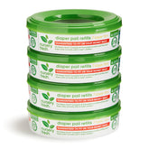 Nursery Fresh refill ring for Diaper Genie, close-up showing durable film for odor protection.