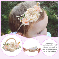 NUWAJP elastic headbands prevent dents and marks while staying stylish