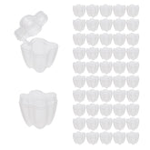 Nwsrayu clear tooth savers package, kid-friendly keepsake organizer for precious teeth.