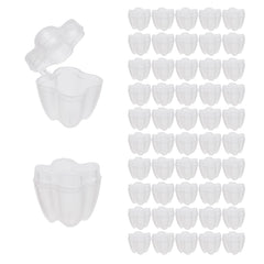 Nwsrayu clear tooth savers package, kid-friendly keepsake organizer for precious teeth.