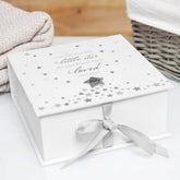 Oaktree Gifts Twinkle Twinkle keepsake box lid with sentiment, perfect for cherishing baby memories.