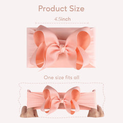 OAOLEER 24 colors bow set displaying vibrant hues for mix and match outfits.