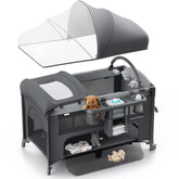 Obee Odee 4-in-1 bassinet assembly view highlighting versatile sleeping modes