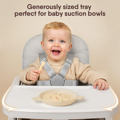 Obee Odee dishwasher-safe tray enables quick, hygienic cleanup after meals.