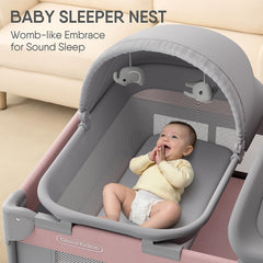 Obee Odee wide changing table makes diaper changes smoother for busy evenings