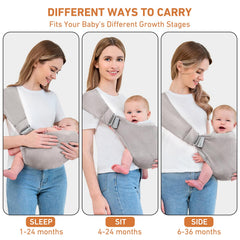 Ocanoiy sling features secure buckles for a reliable adjustable fit.