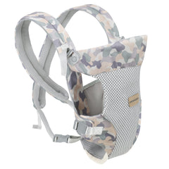 Ocanoiy baby wrap back carry camouflage enables secure, long-wearing use.
