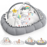 OCATO Play Mat Gym arch-bridge view shows safe, engaging arches for exploration