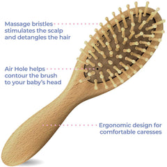 OccObaby complete baby hair care set enables versatile grooming routines.