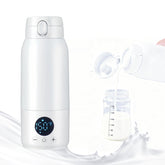 OCMML portable bottle warmer digital display shows temperature for easy on-the-go feeding.