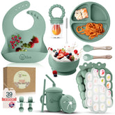 O'doe silicone suction plate for mess-free baby meals