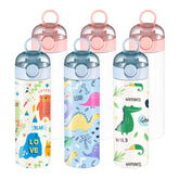 OFFNOVA 16oz kids sublimation water bottle blank for colorful DIY customization.