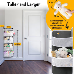 Ofiray-home soft corner shelf mesh pockets offer quick visibility for snacks and essentials.