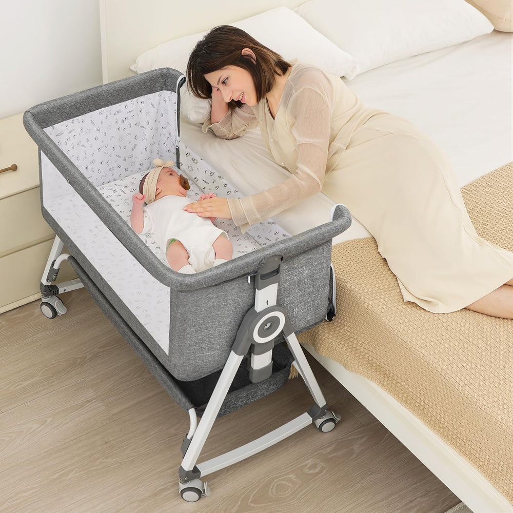OHFLY Baby Bassinet 4-in-1 setup demonstrating versatile standalone use