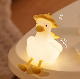 OHLGT Flower Duck night light front view provides gentle glow for nursery routines.