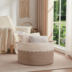 OIAHOMY cotton rope closeup highlighting durable weave and safe materials for family use
