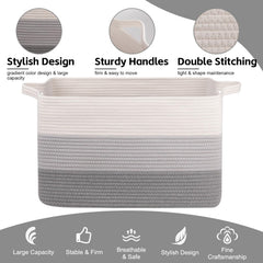 OIAHOMY large storage bin 24x17x14 in room setup