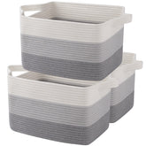 OIAHOMY storage basket foldable design for easy stowage and transport