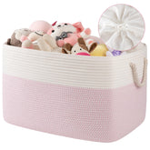 OIASKET 95L basket with lid keeps dust out while tidily organizing spaces.