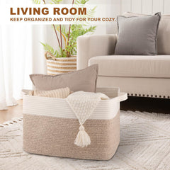 OIASKET clothes and towels basket offers durable organization.