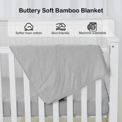 Okayinn BubblePanda breathable bamboo fabric delivers moisture-wicking warmth for naps and play.