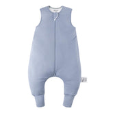 Okayinn BubblePanda bamboo sleep sack with feet for toddlers, cozy warmth and active leg movement.