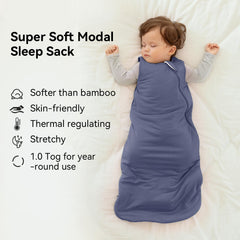 Okayinn BubblePanda Sleep Sack back view highlights safe neckline design