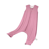 Okayinn BubblePanda sleep sack feet closeup shows ultra-soft modal fabric for cozy nights