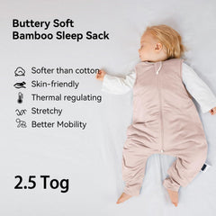 Okayinn BubblePanda 2-way zipper eases midnight diaper changes.