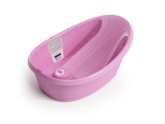 OKBABY BEABA Onda Bath ergonomic three-point support keeps newborn securely positioned for hands-free bathing
