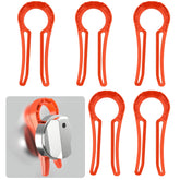 okk stove locks pack front view showing five universal silicone locks for safety