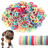 Okxiri baby hair ties pack closeup showing gentle snag-free elastics for tiny tresses.
