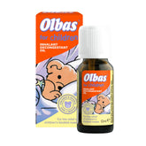 Olbas for Children 12ml bottle shows gentle congestion relief through soothing vapors.