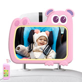 olishare baby car mirror with 360 rotation for wide rear-view visibility