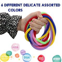 Olugu stretch bracelets fidget toys provide tactile relief and anxiety reduction.