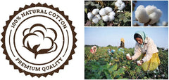 Om Bedding Collection 500TC Egyptian cotton weave for soft breathable feel