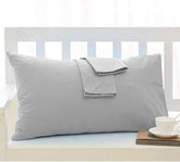 Om Bedding Collection toddler pillowcase 16x22 close-up of soft fabric for gentle skin