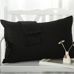 Om Bedding Collection toddler travel pillowcase 13x18 close-up demonstrates convenient zipper closure.